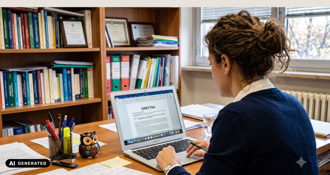 ATTENZIONE:<br>Consultare la sezione Novità --> <font color=red>Le direttive</font>