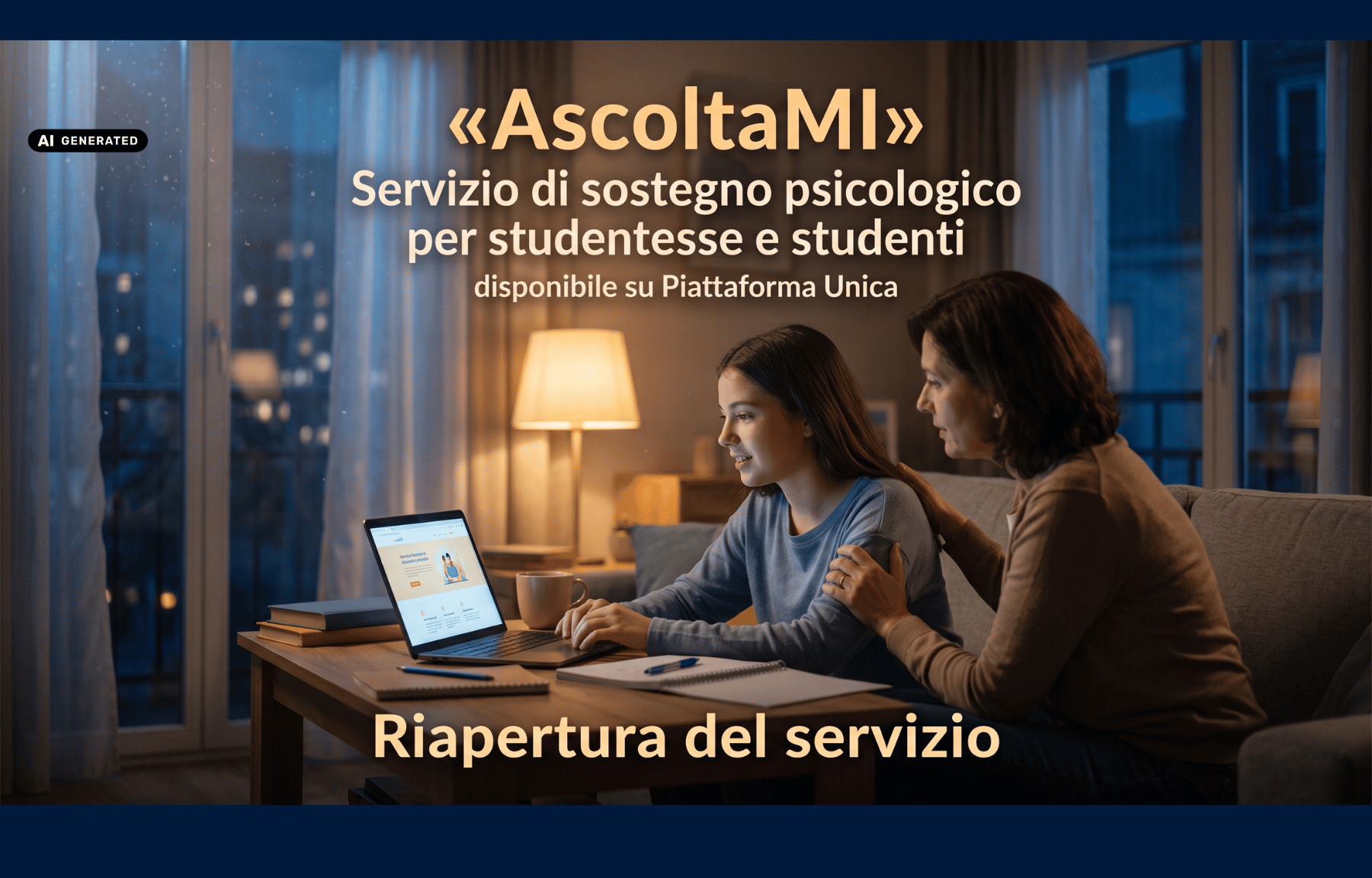 “AscoltaMI” – Servizio sostegno psicologico per studentesse/studenti disponibile su UNICA