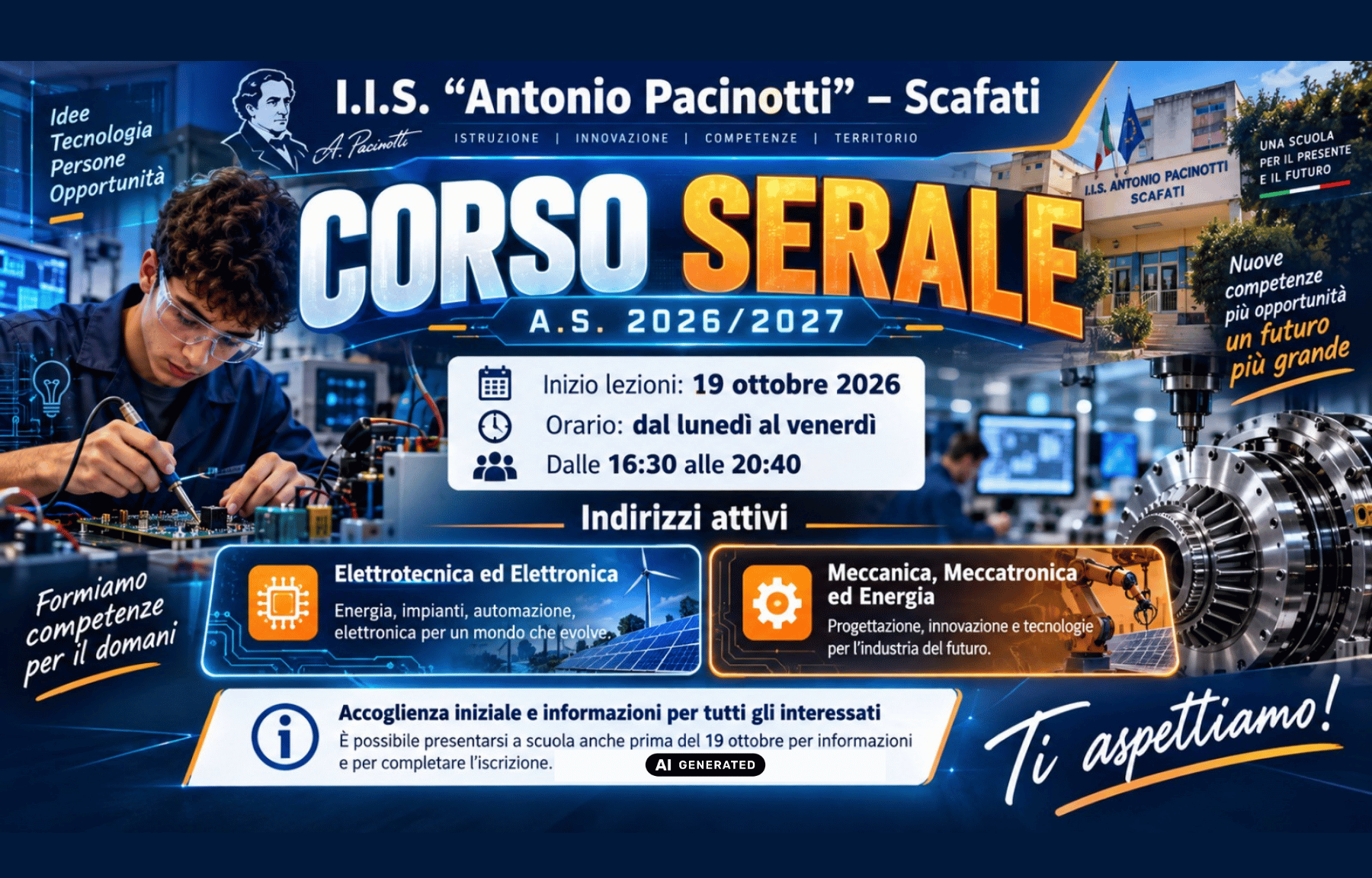 Avvio dei percorsi di istruzione di II Livello per adulti